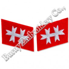 German World War II Collar Patches